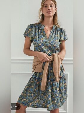 Anthropologie Penrose Tunic Dress Sz S Rare